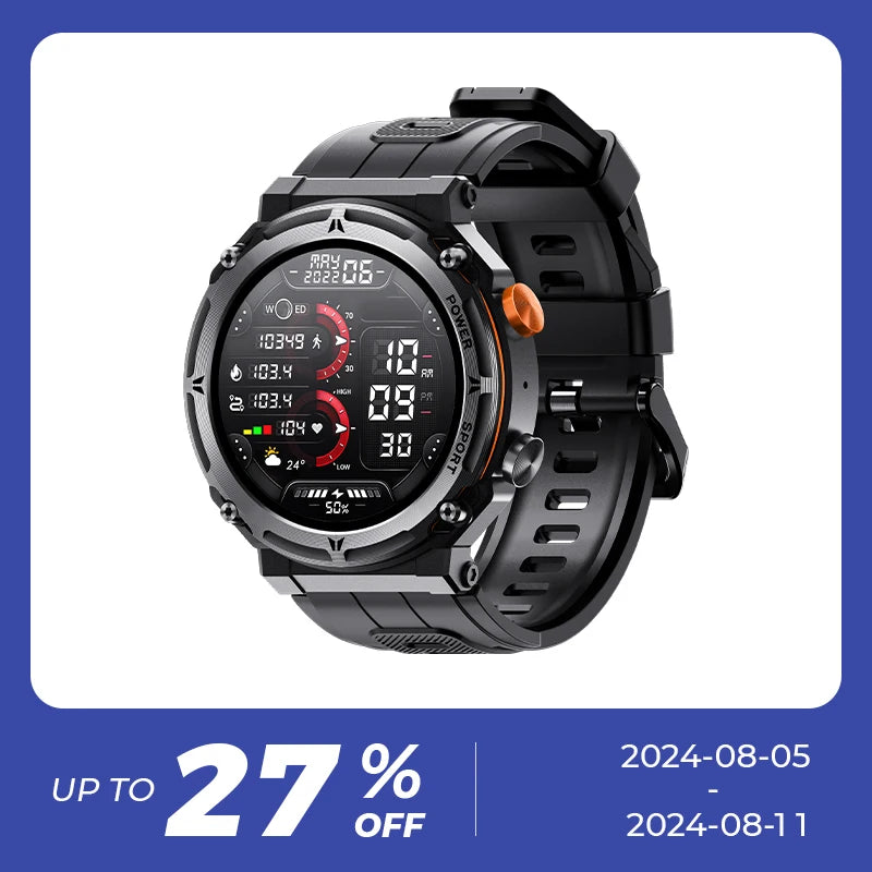 IP68-1ATM Smartwatch - Soundmali