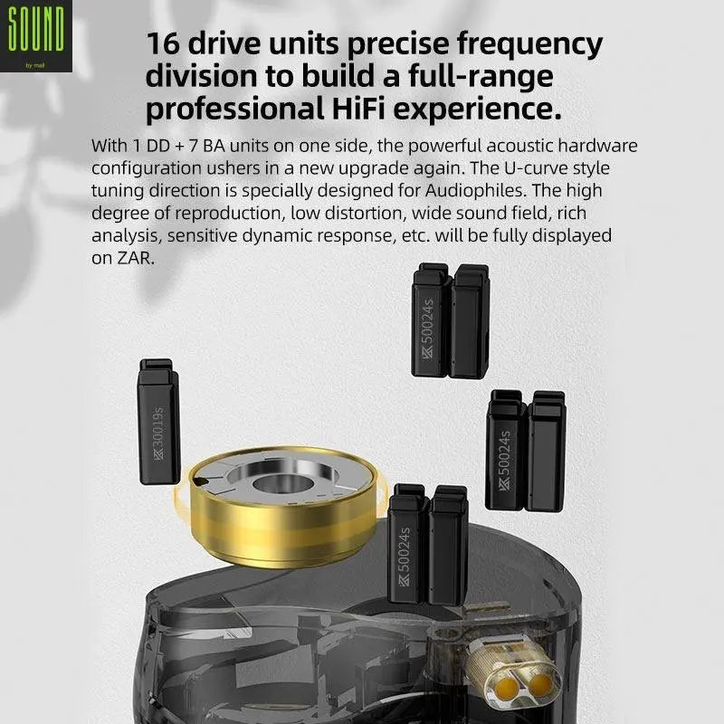 KZ ZAR In-Ear Headphones - Soundmali