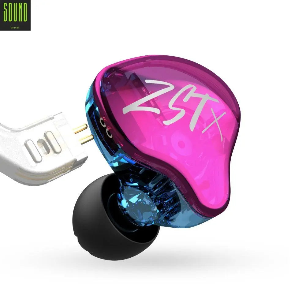 KZ ZST X 1BA + 1DD In-Ear Headphones - Soundmali