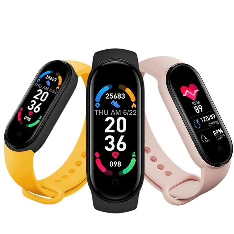 M6 Sport Smartwatch with Fitness Tracker and Music Playback Functionality - Soundmali