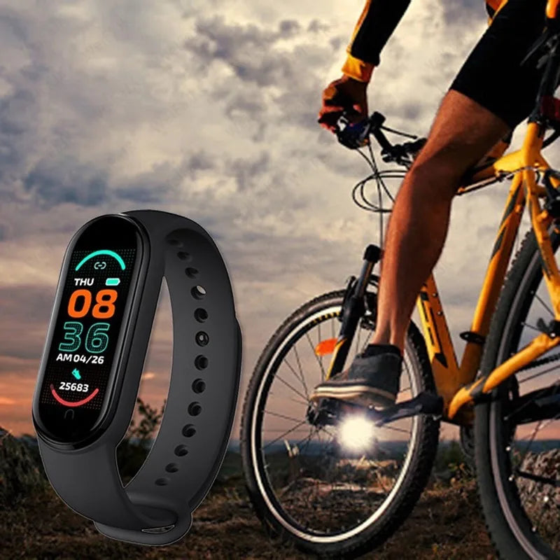 M6 Sport Smartwatch with Fitness Tracker and Music Playback Functionality - Soundmali