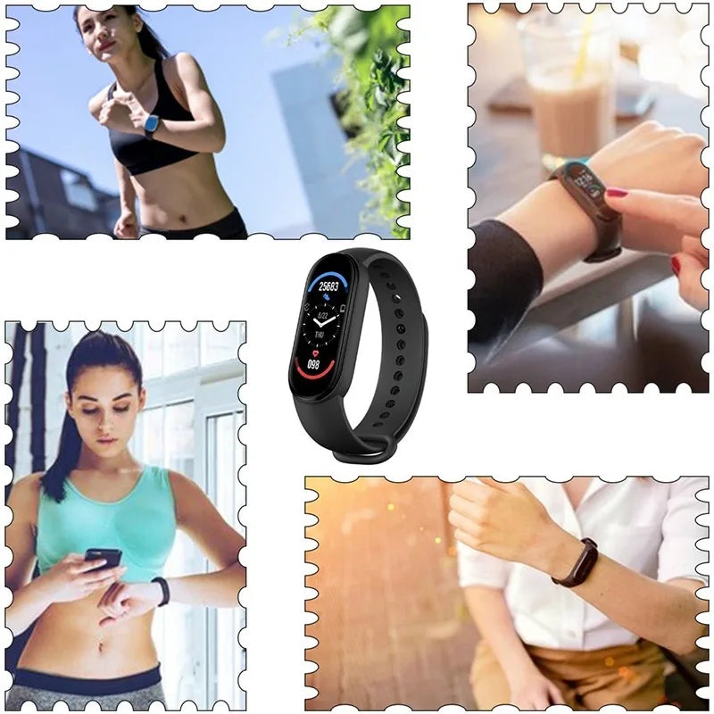 M6 Sport Smartwatch with Fitness Tracker and Music Playback Functionality - Soundmali