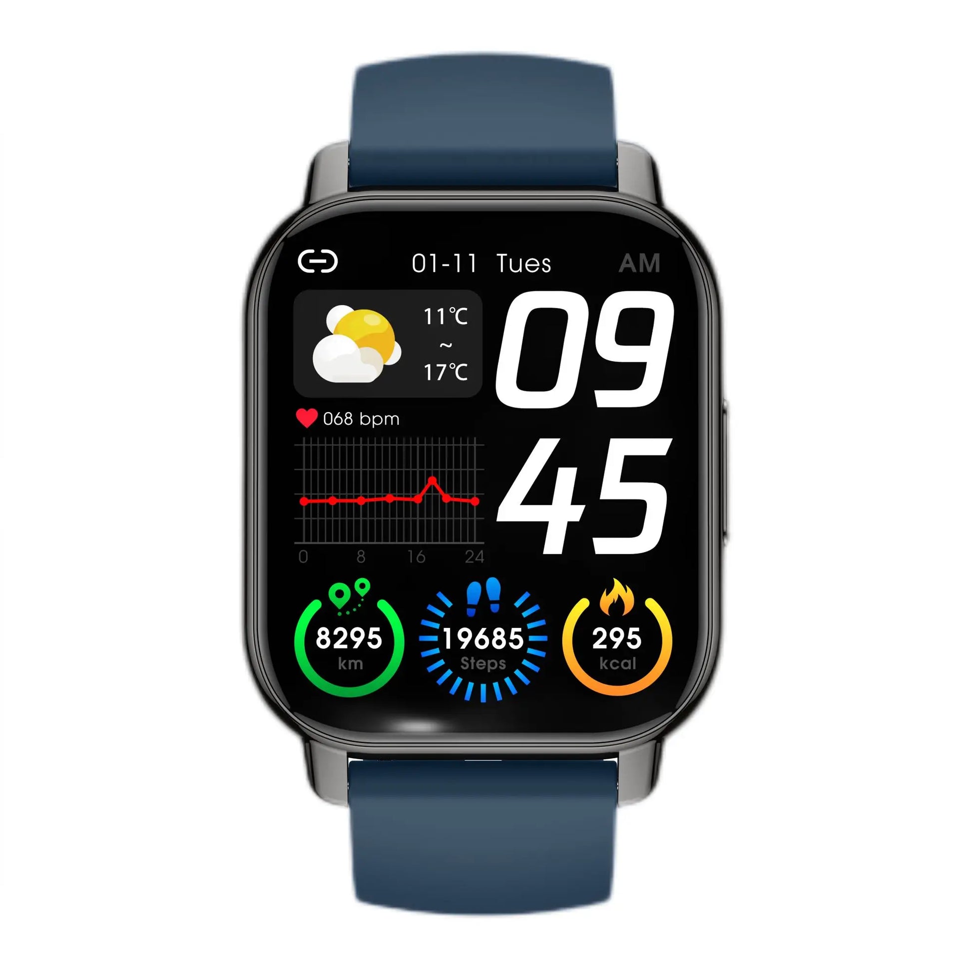 P66 1.85 Inch Smart Watch - Soundmali