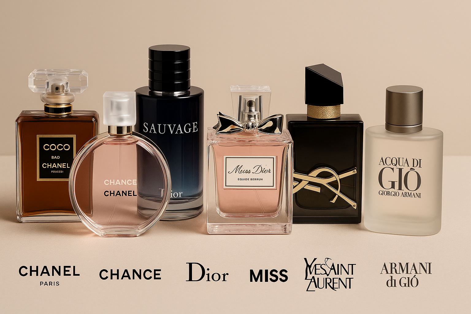 Luxury Designer Perfumes – Original Tom Ford, Dior, Chanel, Louis Vuitton & More