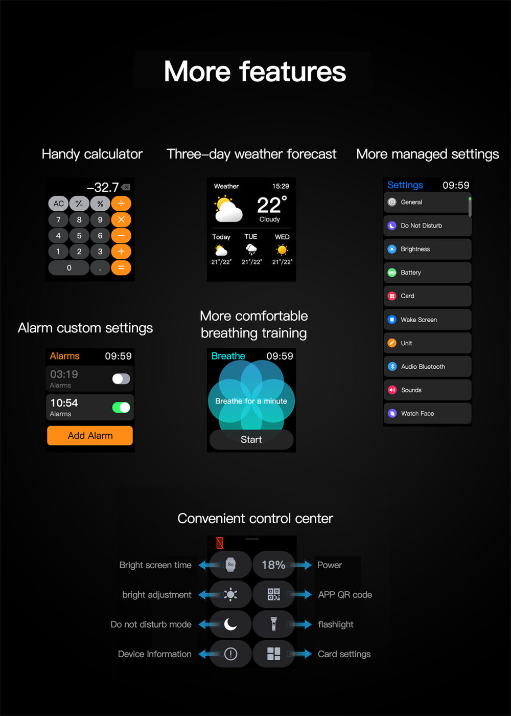 Q19 PRO Smart Waterproof Watch - Soundmali