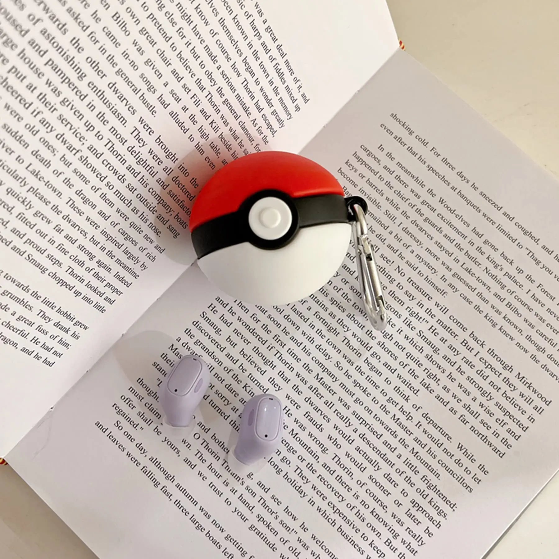 For Samsung Galaxy Buds 3/3Pro Case 3D Poke Ball Protective Silicone Earphone Cover For Samsung Galaxy Buds Pro/2/2Pro/Live Case