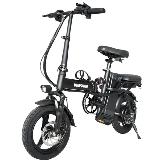 Soundmali 400W Foldable E-Bike | Long-Range Electric Bike with Shock Absorption & 48V Battery