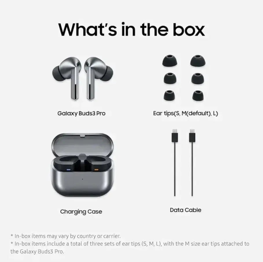 Samsung Galaxy Buds 3 Pro Wireless Earbuds - Silver - Soundmali