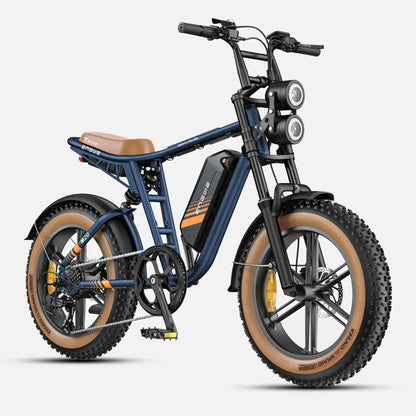 ENGWE M20 2.0 Electric Bicycle 750W Motor 52V15.6AH Mountain E-bike Off-road Electric Motorcycle 20*4.0 Fat Tire Electric Bike