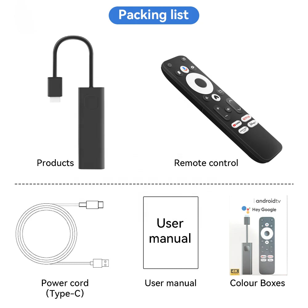 TV Stick 4K Ultra HD Android TV 11 - Soundmali