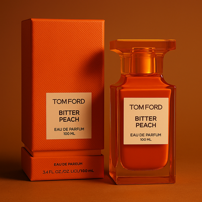 Tom Ford Bitter Peach bottle, front view
