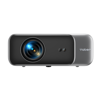 4K Home Theater Projector — Native 1080P, WiFi 6, Bluetooth 5.2, 500 ANSI Lumens