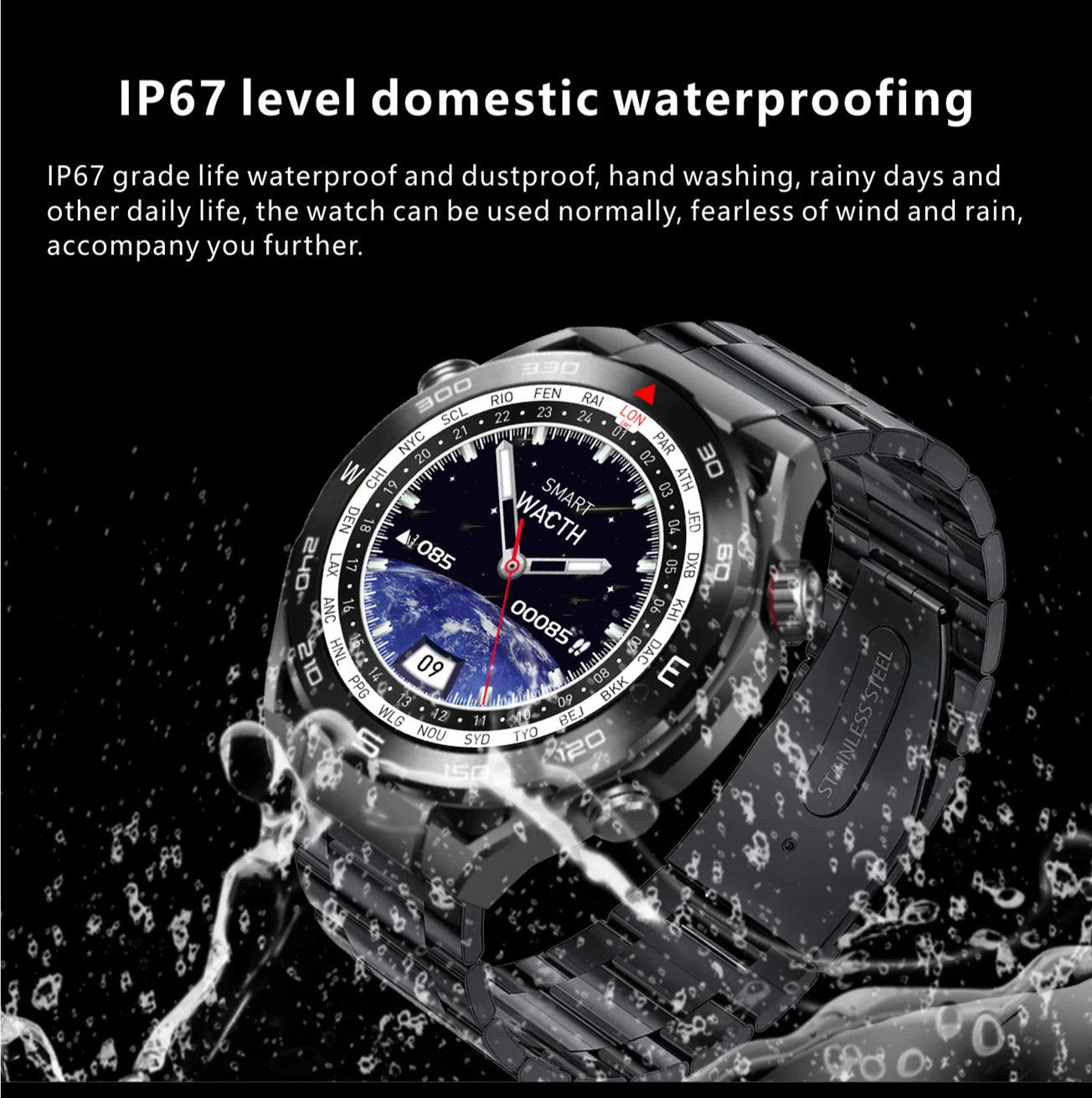 VALDUS HD Fit Pro Smartwatch - Soundmali