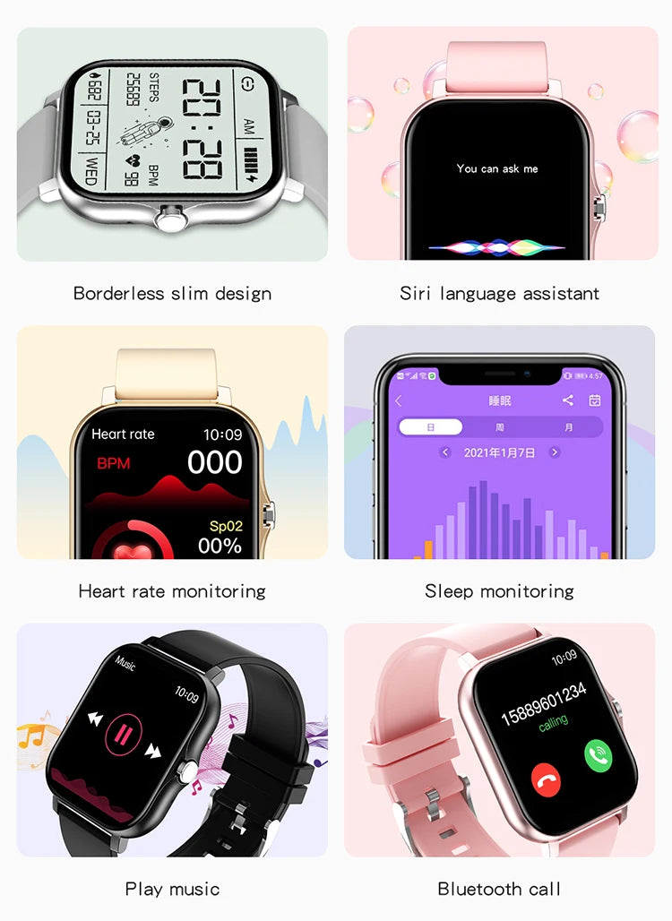 VALDUS M6 Sport Smartwatch - Soundmali