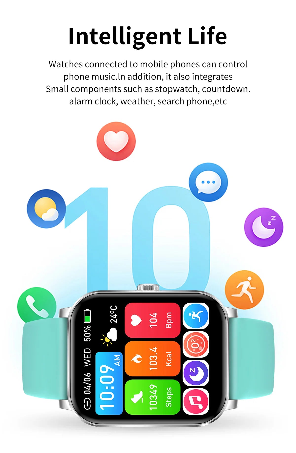 VALDUS X99C Smart Watches - Soundmali