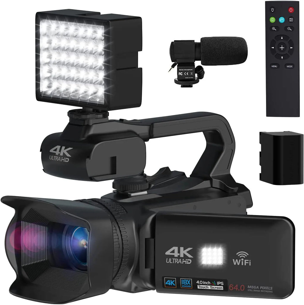 ZIHOTEK HD 4K Digital Video Camera - Soundmali