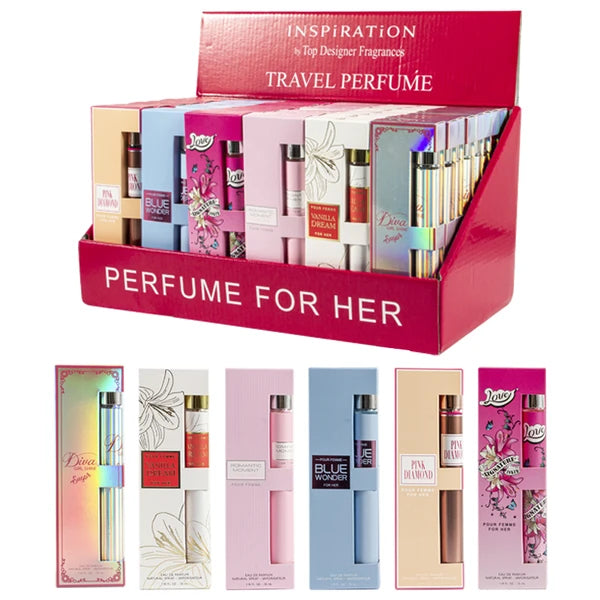 Women's Perfume Discovery Set — 6 Fragrances, 35ml Each, Travel Size Gift Box