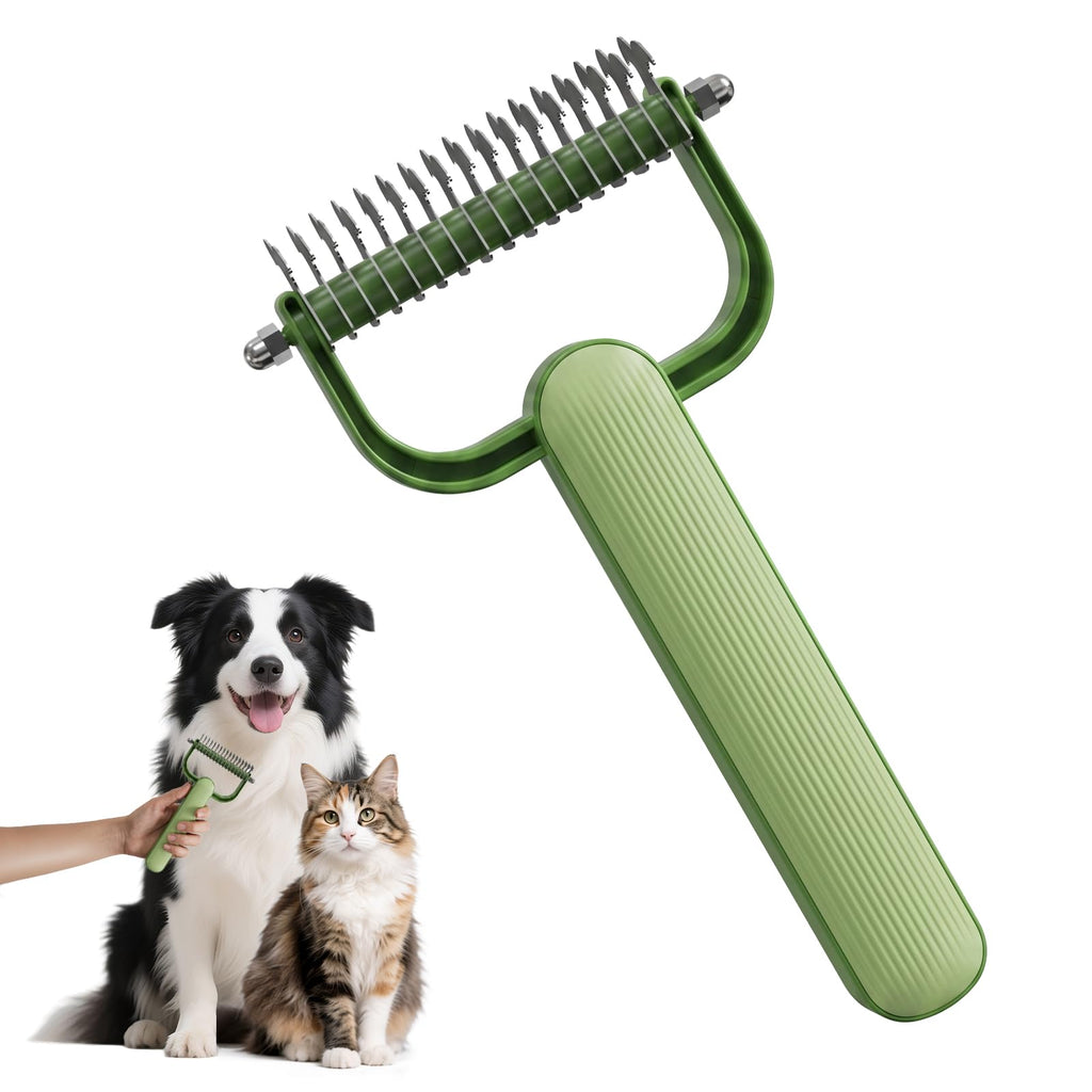 2026 New Double-Sided Dematting Comb For Dogs & Cats