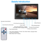 1Pc 7In Screen Backup Camera System Vehicle Rear View