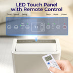 12,000 BTU Portable Air Conditioner with Remote