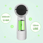 Electric Foot Polisher with Vacuum — Callus Remover, Dead Skin Exfoliator for Smooth Heels