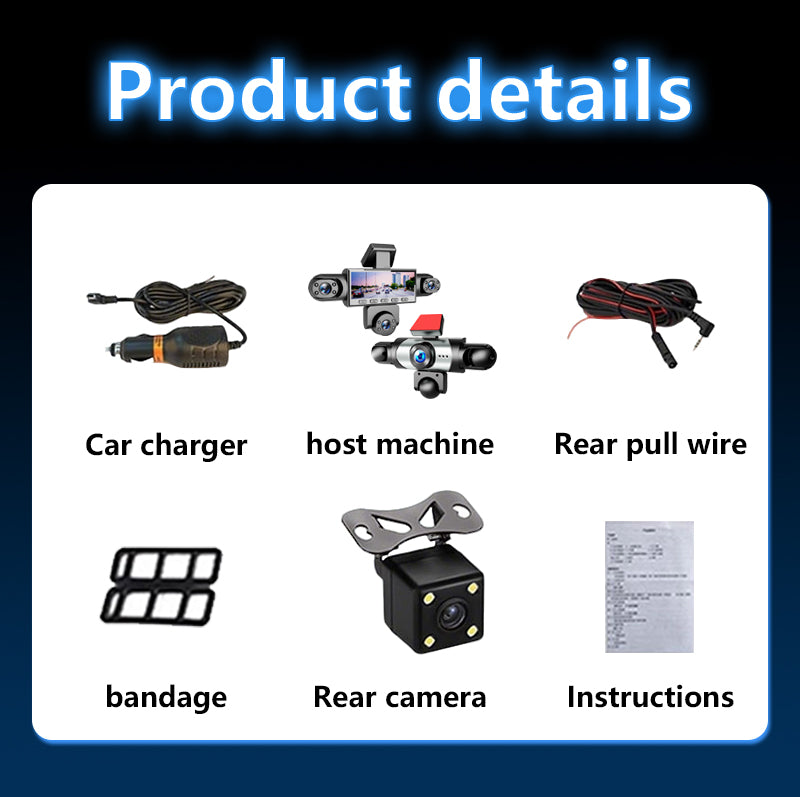 Five Camera Driving Recorder