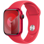 Apple Watch Band (M/L Sport Band, 41mm) - (Product) Red Smartwatch (view 2) — Soundmali
