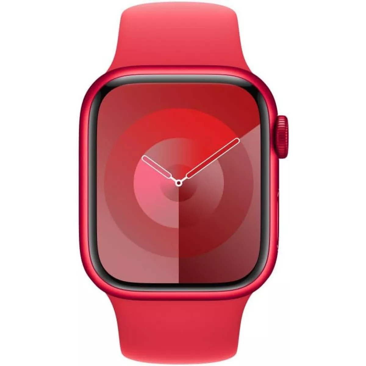 Apple Watch Band (M/L Sport Band, 41mm) - (Product) Red Smartwatch (view 3) — Soundmali