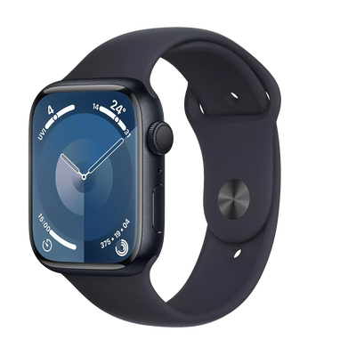 Renewed Apple Watch Series 9 (GPS, 41mm) - Midnight Aluminium Case with M/L Midnight Sport Band — Soundmali
