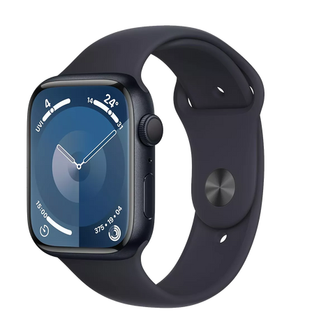 Renewed Apple Watch Series 9 (GPS, 41mm) - Midnight Aluminium Case with M/L Midnight Sport Band — Soundmali