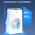 14,000 BTU Dual-Hose Inverter Portable Air Conditioner