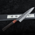Household Damascus Forged Hammer-Textured Chefs Knife