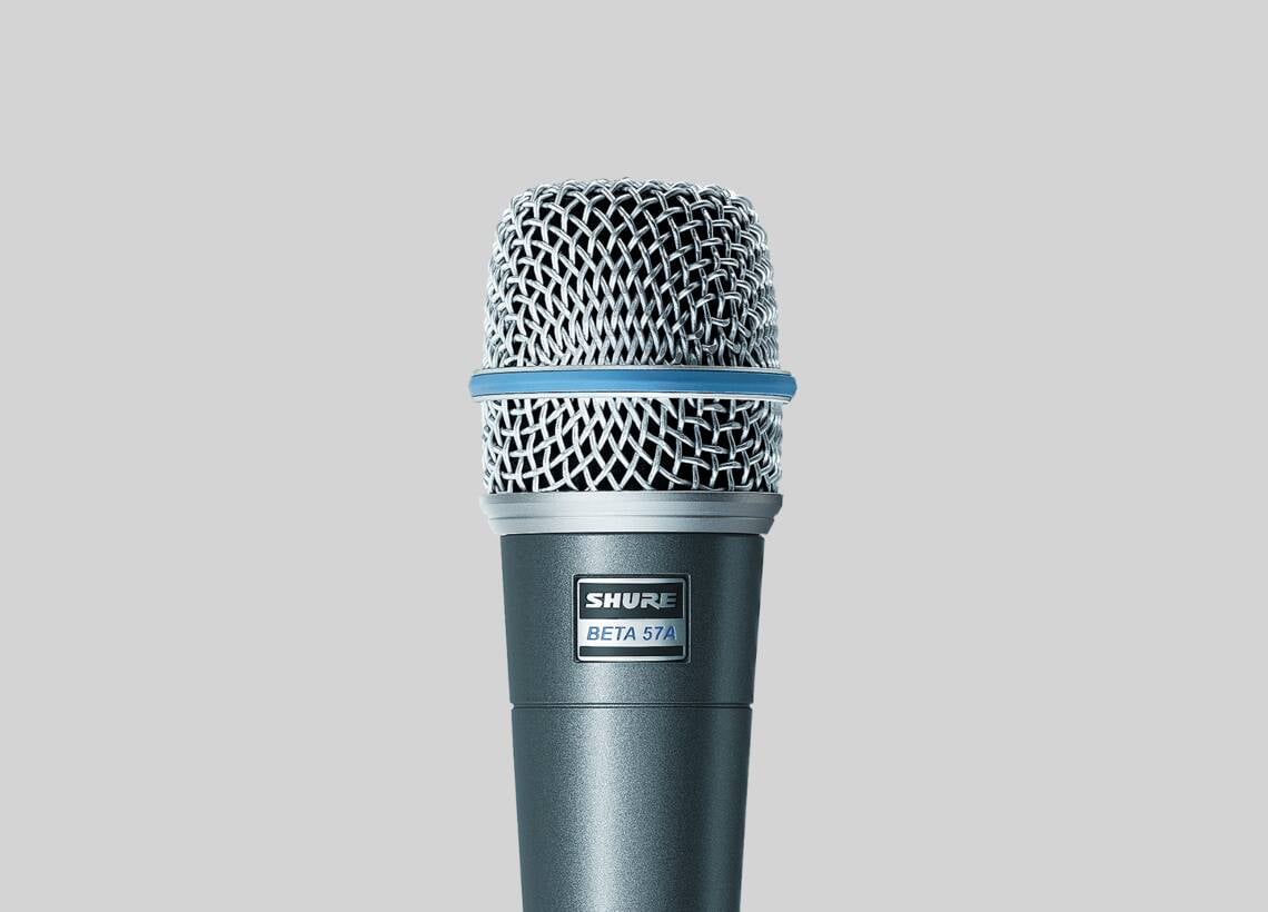 Shure BETA 57A Supercardioid Dynamic Instrument Microphone