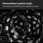Beats Solo 4 Wireless Bluetooth On-Ear Headphones - Matt Black (view 2) — Soundmali