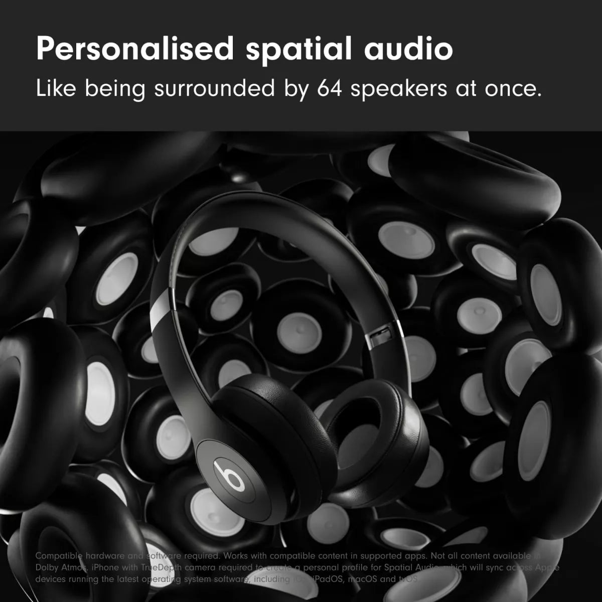 Beats Solo 4 Wireless On-Ear Headphones — 50H Battery | USB-C