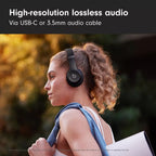 Beats Solo 4 Wireless Bluetooth On-Ear Headphones - Matt Black (view 5) — Soundmali
