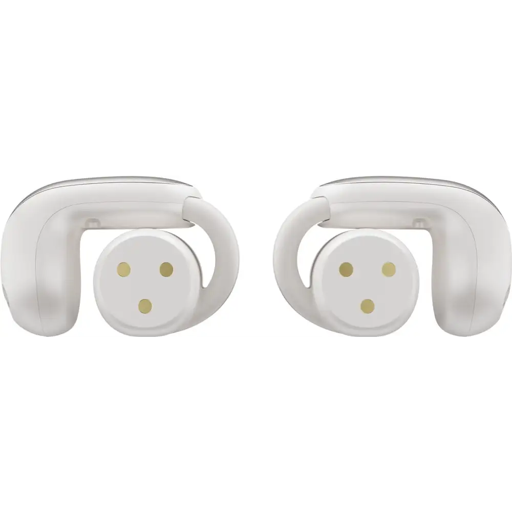 White bone conduction headphones from Bose Ultra Headphones with Ultra Open Ear design