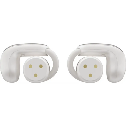 White bone conduction headphones from Bose Ultra Headphones with Ultra Open Ear design