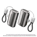 Mobile Phone Fast-charging Power Bank With Built-in Cable