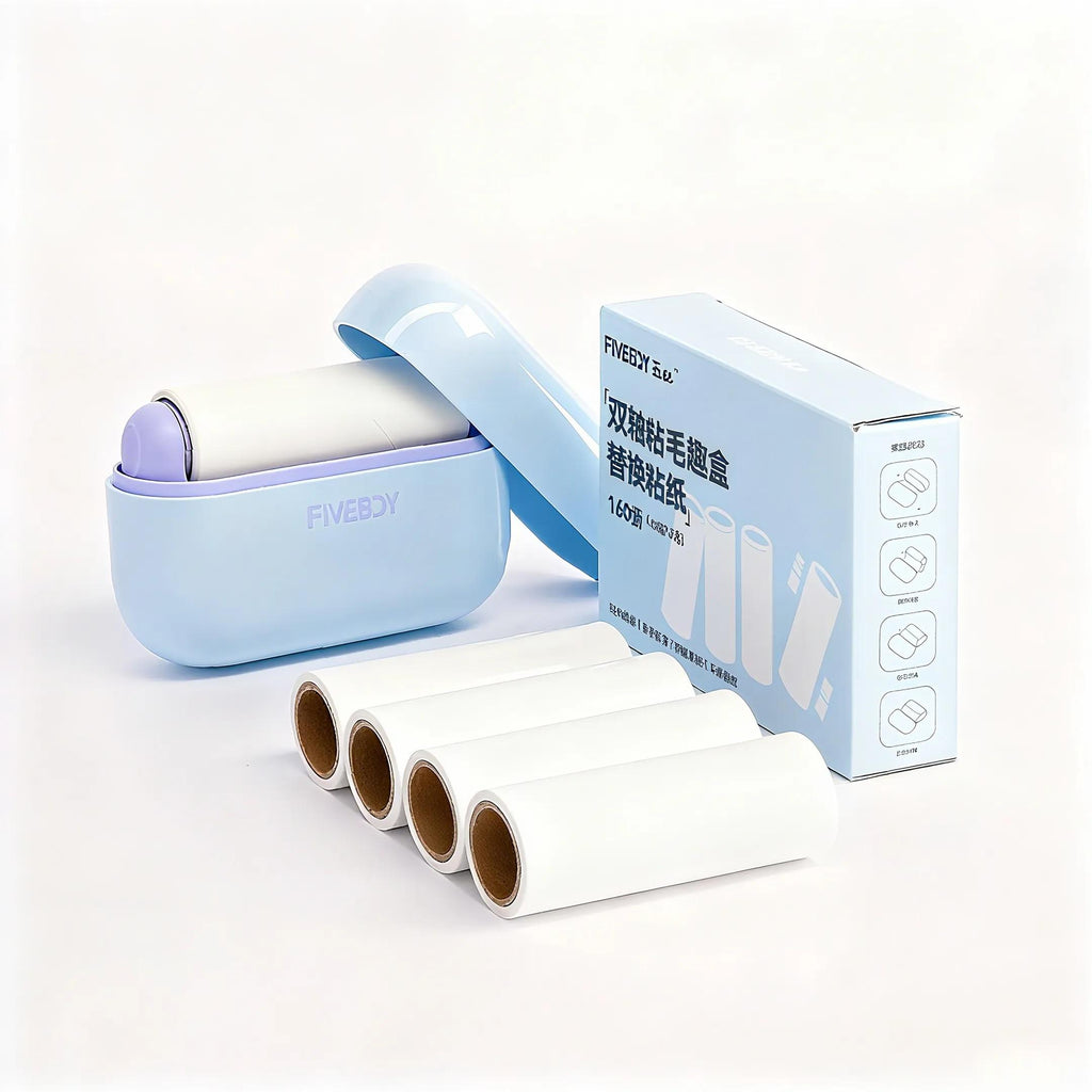 Reusable Pet Hair Remover — Self-Cleaning, No Refills, Works on Furniture & Clothes