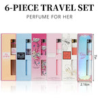 Women's Perfume Discovery Set — 6 Fragrances, 35ml Each, Travel Size Gift Box
