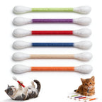 6Pack Cotton Swabs Cat Toys With Catnip