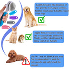 Self Cleaning Slicker Brush - Cat Brush Skin-Friendly Deshedding