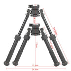 Outdoor Tactical Tripod Foldable V8 Tripod Retractable