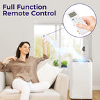 12,000 BTU Portable Air Conditioner with Remote