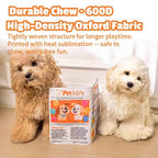 2-Pack Indestructible Newspaper Dog Toy
