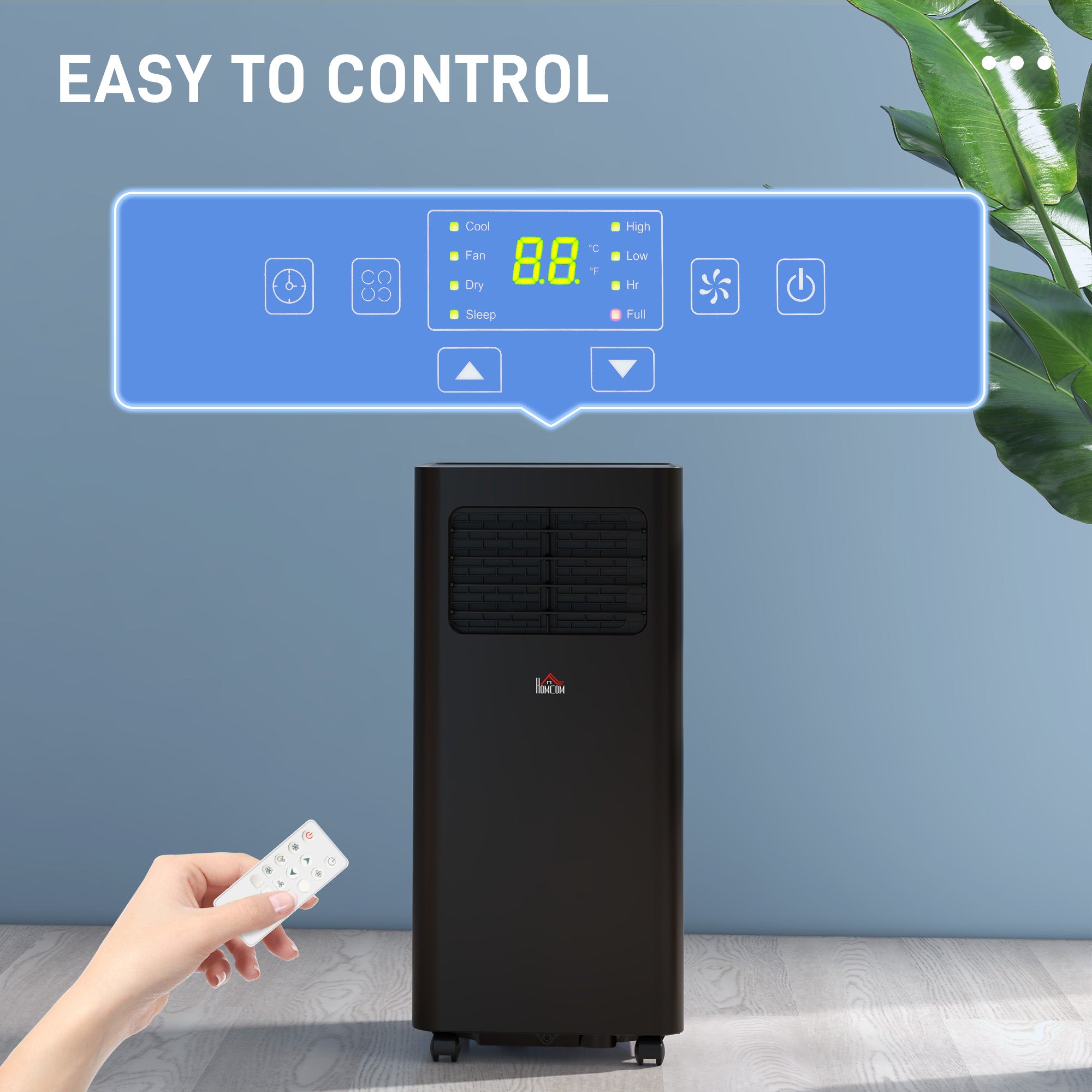 8,000 BTU Mobile Air Conditioner — 345 Sq Ft