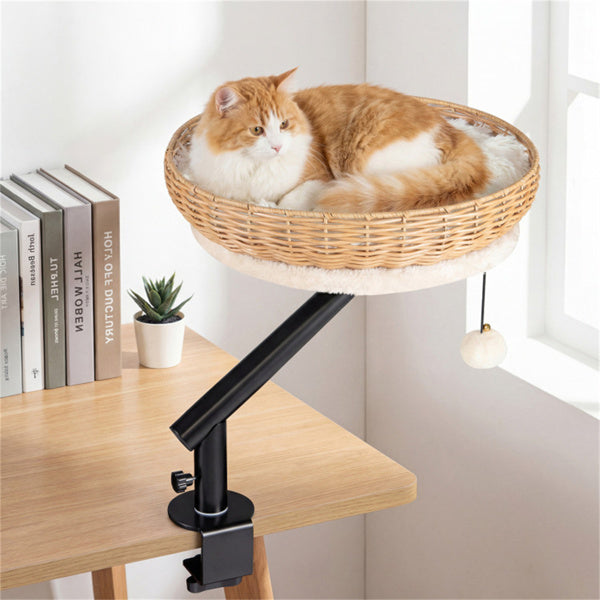 360 Rotatable Desktop Cat Bed Perch