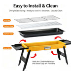 Foldable BBQ Charcoal Barbecue Grill Steel Stainless Garden Picnic