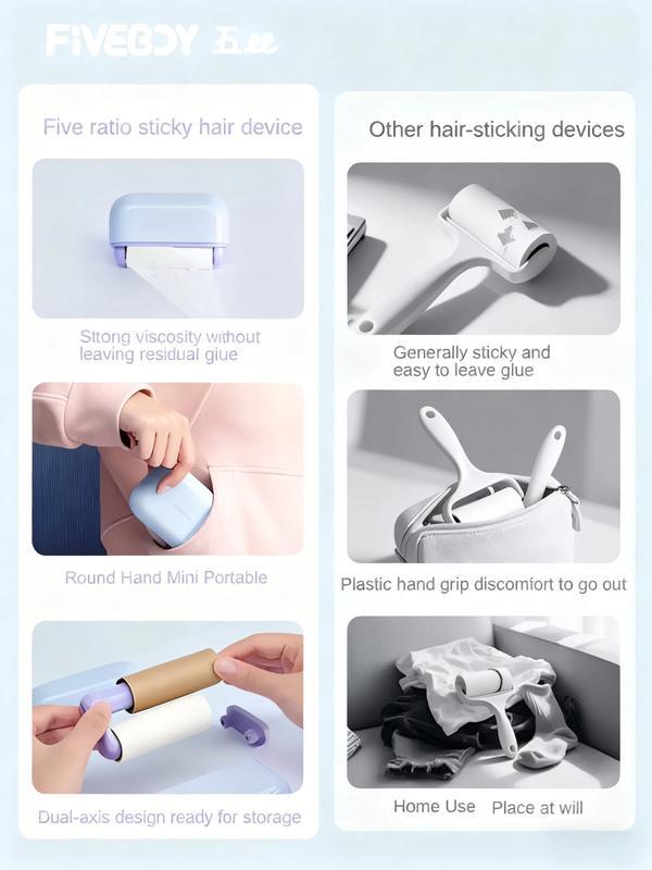 Reusable Pet Hair Remover — Self-Cleaning, No Refills, Works on Furniture & Clothes